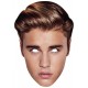 Masque carton Justin Bieber