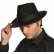 Chapeau gangster noir homme