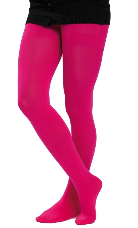 Collant discount rose fluo