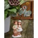 Figurine couple de voyageurs