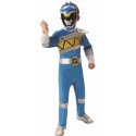 Déguisement Power Rangers™ bleu Dino Charge enfant luxe