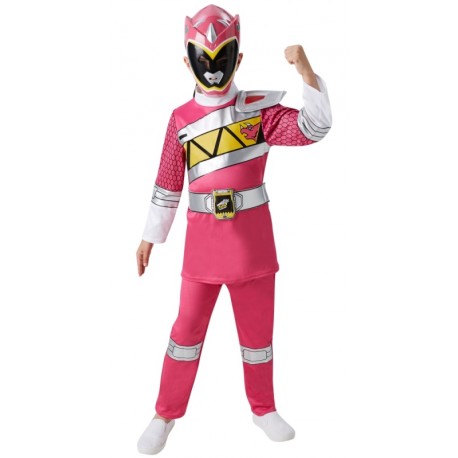 Déguisement Power Rangers™ Dino Charge rose fille luxe