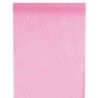Chemin de table intissé rose 10 M