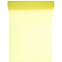 Chemin de table intissé jaune 10 M