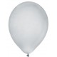 Ballon argent métallisé 23 cm les 8