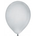 Ballons argent métallisé 23 cm les 8