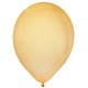 Ballons métallisés or 23 cm les 8