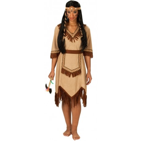 Déguisement indienne femme apache