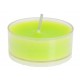 Bougies chauffe plat vert anis les 4