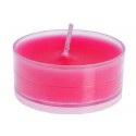 Bougies chauffe plat fuchsia les 4