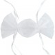 Sachets à dragées bonbon blanc les 6