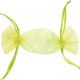 Sachets à dragées bonbon vert anis les 6