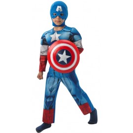 Déguisement Captain America™ garçon Avengers™ luxe