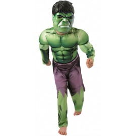 Déguisement Hulk™ garçon Avengers™ musclé luxe