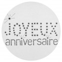 Stickers anniversaire 4 cm les 50