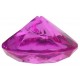 Marque-place diamant fuchsia les 4