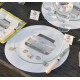 Set de table mariage car just married ronds 34 cm les 6