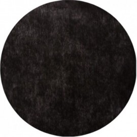 Set de table noir rond en intissé 34 cm les 50