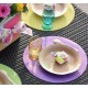 Sets de table parme ronds en intissé 34 cm les 50