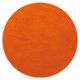 Set de table orange rond en intissé 34 cm les 50