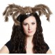 Serre-tête araignée géante marron femme