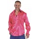 Déguisement chemise disco fuchsia homme luxe