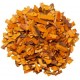 Ecorces de bois orange décoratives 200 gr