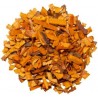Ecorces de bois orange décoratives 200 gr