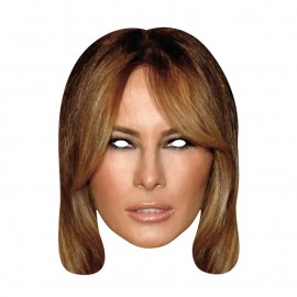Masque carton Melania Trump