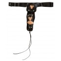 Ceinture cowboy avec holster noir adulte