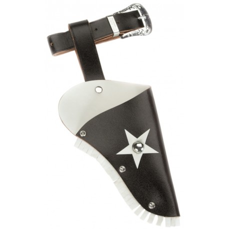 Ceinture cowboy avec holster noir enfant