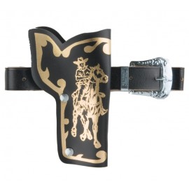 Ceinture cowboy avec holster noir enfant