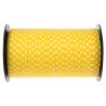 Bolduc jaune à pois 10 mm x 50 M