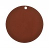 Etiquettes carton chocolat rondes les 10