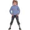 Déguisement T-Shirt rayé bleu blanc enfant