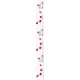 Ruban vive les mariés 10 mm x 10 M