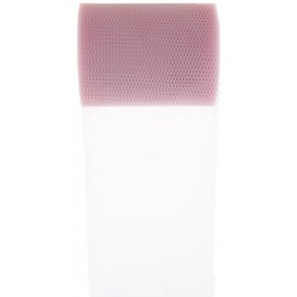 Rouleau de tulle rose 80 mm x 10 M