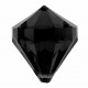 Perle pampille diamant noir les 6