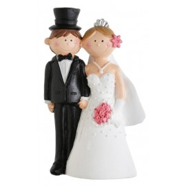 Figurine couple de mariés