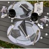 Sets de table ballon de foot ronds 34 cm les 6