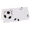 Marque-place football carton blanc les 10