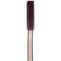 Ruban chocolat organdi bord satin 12 mm x 20 M