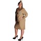 Déguisement militaire 1940's femme grande taille luxe