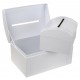 Ensemble 2 Tirelires malle blanche