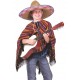 Déguisement poncho mexicain enfant