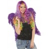 Ailes d'ange violettes en plumes adulte 65 x 60 cm