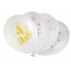 Ballons anniversaire 4 ans 23 cm les 8