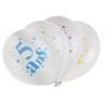 Ballons anniversaire 5 ans 23 cm les 8