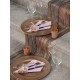 Chemin de table bois intissé 5 M
