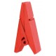 Pince pyramide rouge en bois les 12